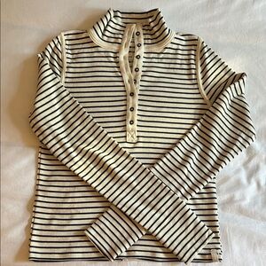 Free People We the Free Long Sleeve Henley Top